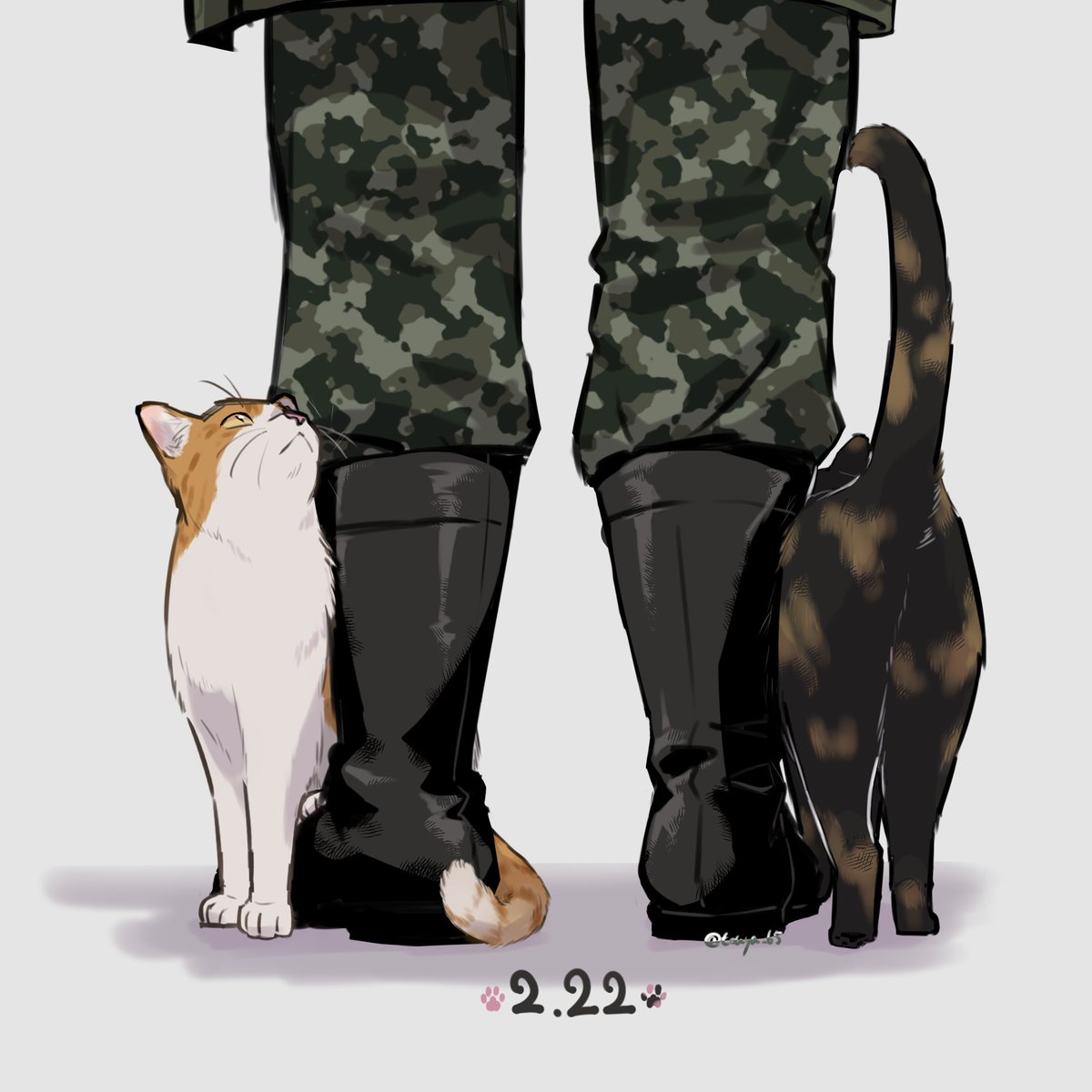 touya_65's tweet photo. 🐈🐈🐈 https://t.co/gHnV20Xdzn