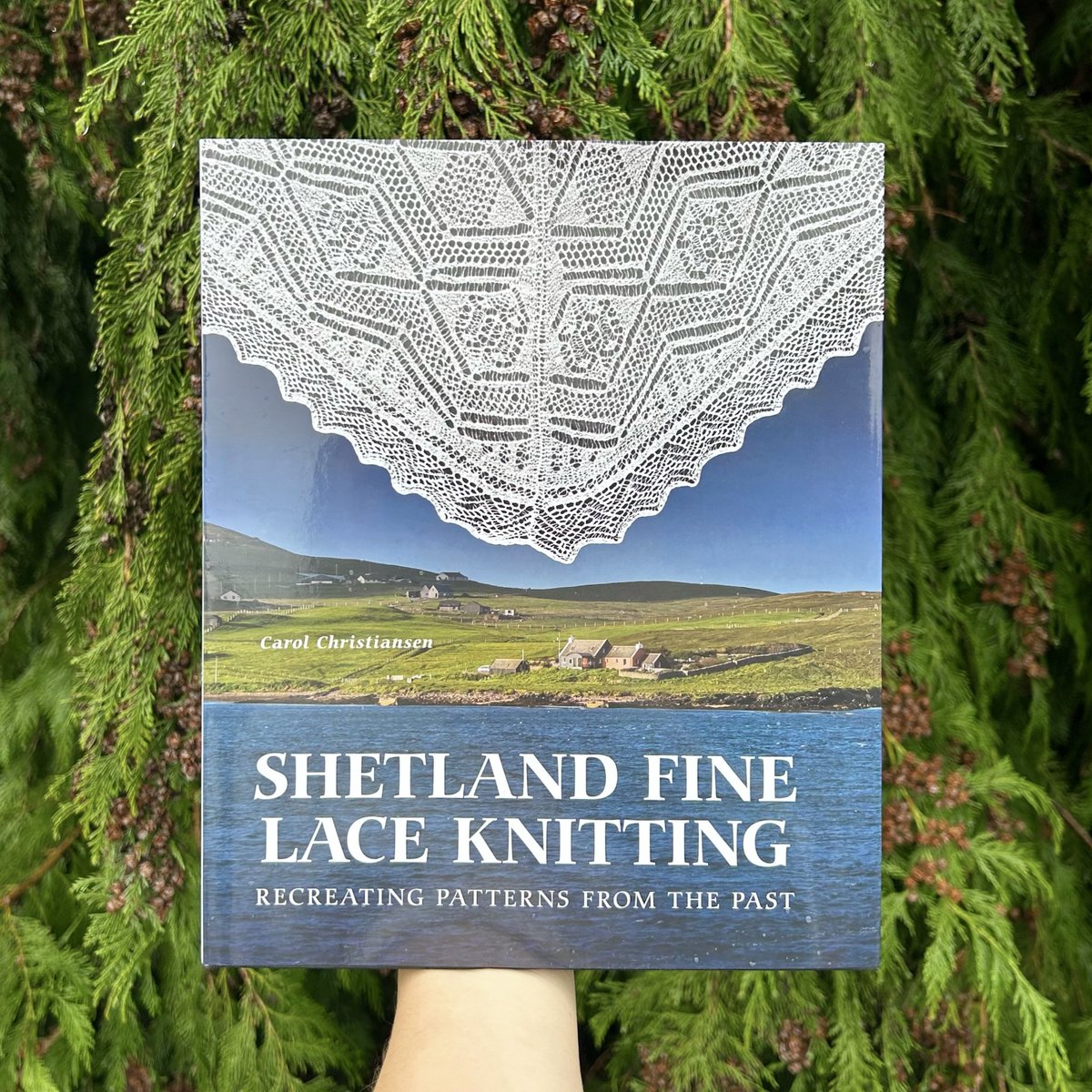 Introducing Shetland Fine Lace Knitting by Carol Christiansen. 🪡 The book is a must for anyone with an interest in lace knitting, historical knitting, knitwear design and the Shetland Islands. #crowood #thecrowoodpress #knitting #shetlandlace