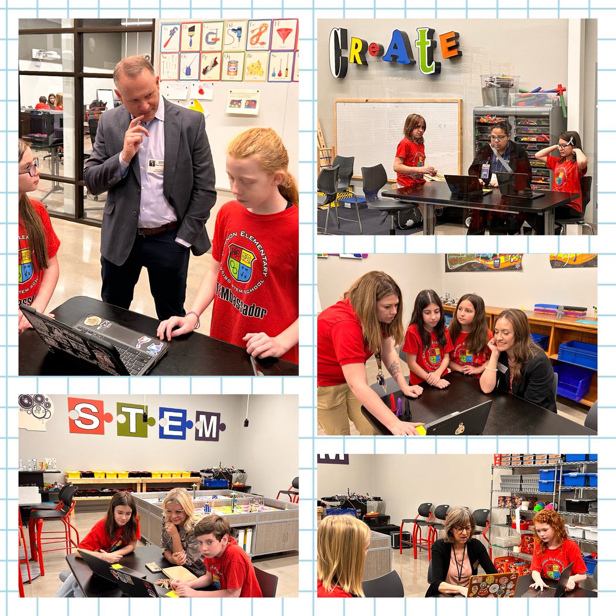 <a href="/canSTEM/">Cannon Cubs</a> is PROUD to partner with @comptiaspark! We are SPARKING an interest in TECH and CONFIDENCE for LIFE! ☮️❤️🐻