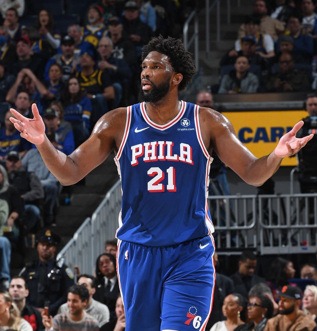 CBS Sports’ top 25 players in the NBA this season: 

1. Joel Embiid
2. Nikola Jokic
3. Giannis Antetokounmpo
4. Shai Gilgeous-Alexander
5. Luka Doncic
6. Kevin Durant
7. Kawhi Leonard
8. Donovan Mitchell
9. Devin Booker
10. Jayson Tatum
11. Tyrese Haliburton
12. Anthony Davis
13.