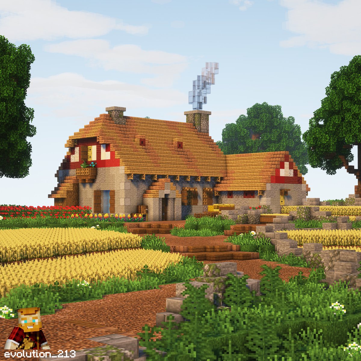 Golden Acres Farmhouse
#Minecraft #Minecraft軍事部 #Minecraftbuilds #MinecraftServer