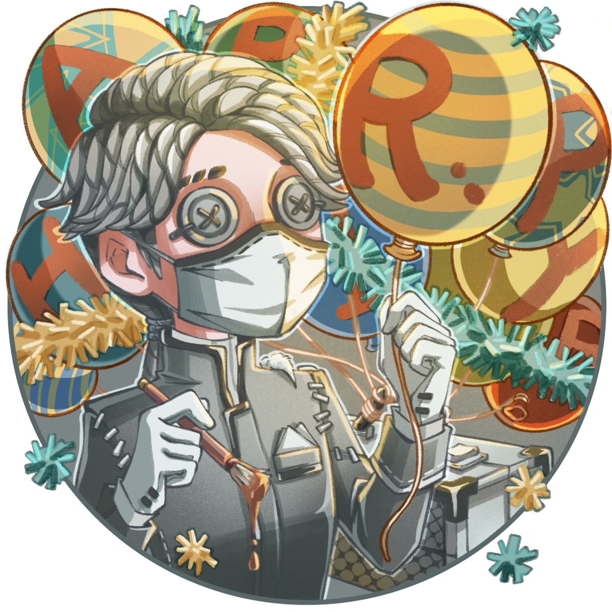 PhantasticMasks's tweet photo. The next amazing masked character is Embalmer from Identity V https://t.co/9ttXL2HEBm