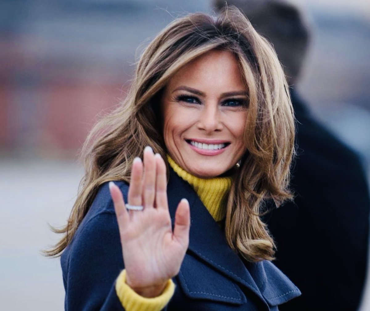 Isn’t she lovely? Can’t wait till she’s back ……as our First Lady.