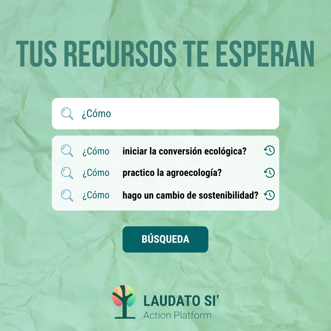 lsap_esp's tweet photo. ¡Explora la gestión ecológica en nuestra nueva entrada del blog!🌍 Sumérgete en los recursos de la Plataforma de Acción Laudato Si'. Más información aquí: https://t.co/quwdiU88lu 

#LaudatoSi https://t.co/jWvvtXgg5L