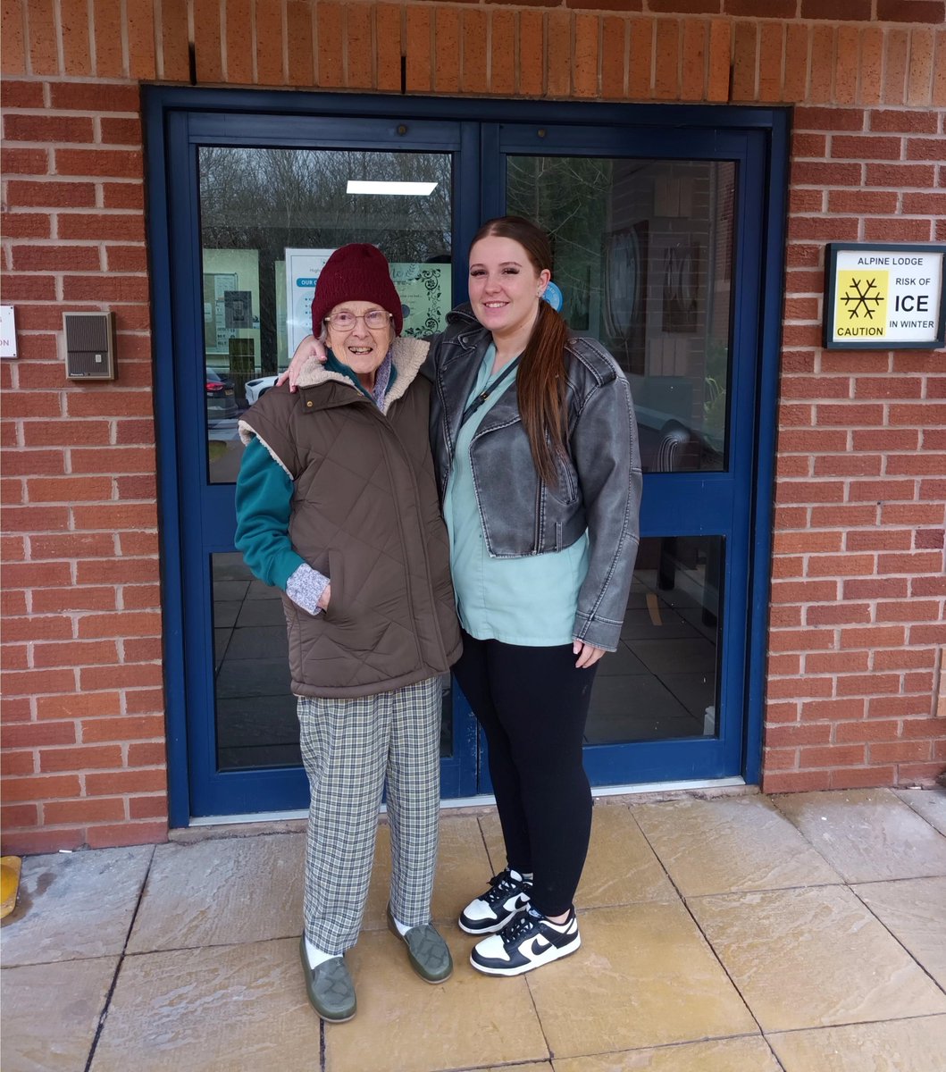 HighgateCare's tweet photo. Brenda Duffield, embarked on a delightful outing into the heart of #Stocksbridge, accompanied by the caring Meghan Wadsworth from our team at Alpine Lodge Care Home.
https://t.co/WxPGLbhLmO
#kindnessiskey #carehomes https://t.co/072utTkWyR