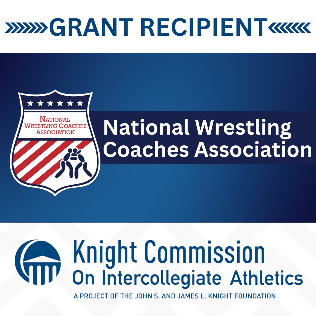 National Wrestling Coaches Association Receives $5,000 Grant from @KnightAthletics to Expand College CEO Leadership Academy Scholarship Program
📰 bit.ly/3T5n0PY