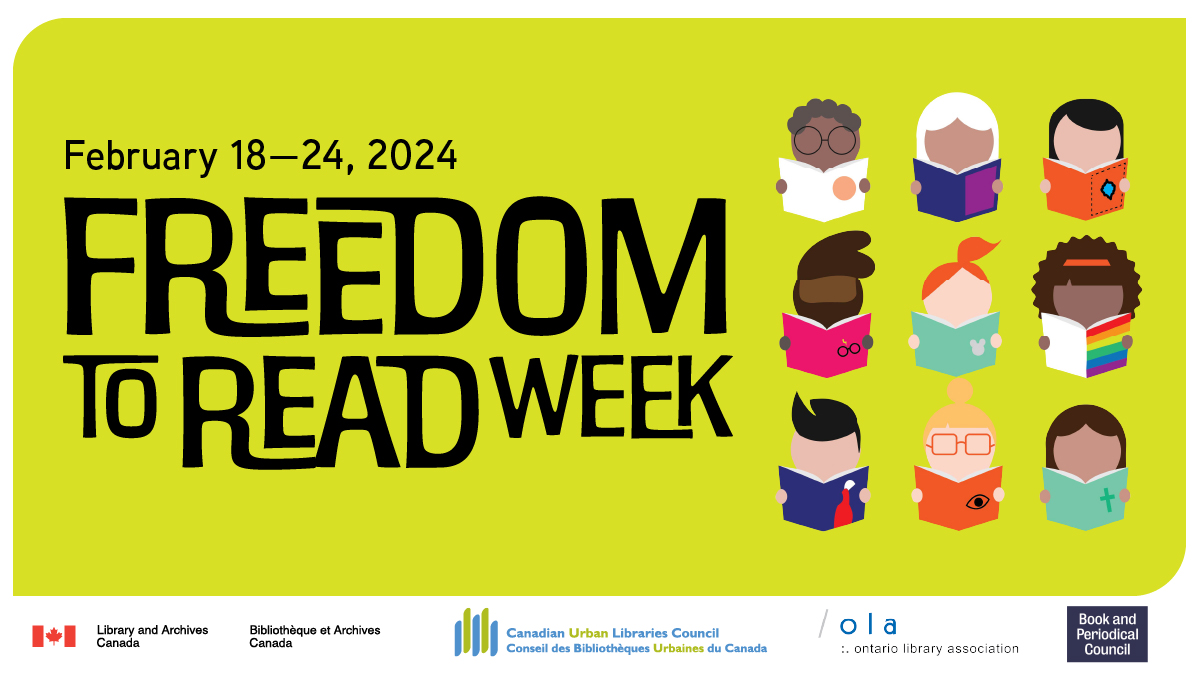 It is Freedom to Read Week. Check out: freedomtoread.ca 
#FTRWeek <a href="/freedomtoreadwk/">Freedom to Read Week</a>
Journalist and author Brandi Morin has been named the recipient of this year’s Freedom to Read Award. bit.ly/48wmOO6