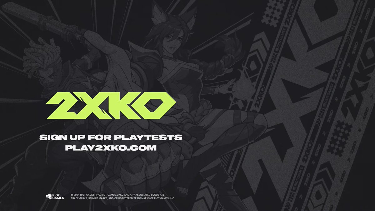 Sign up for a chance to participate in future 2XKO play tests! 

2xko.riotgames.com
