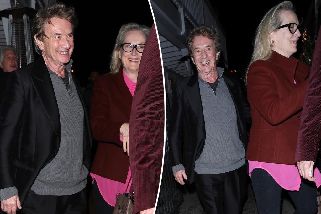 Meryl Streep and Martin Short grab dinner together after denying dating rumors trib.al/1JIWZ4q