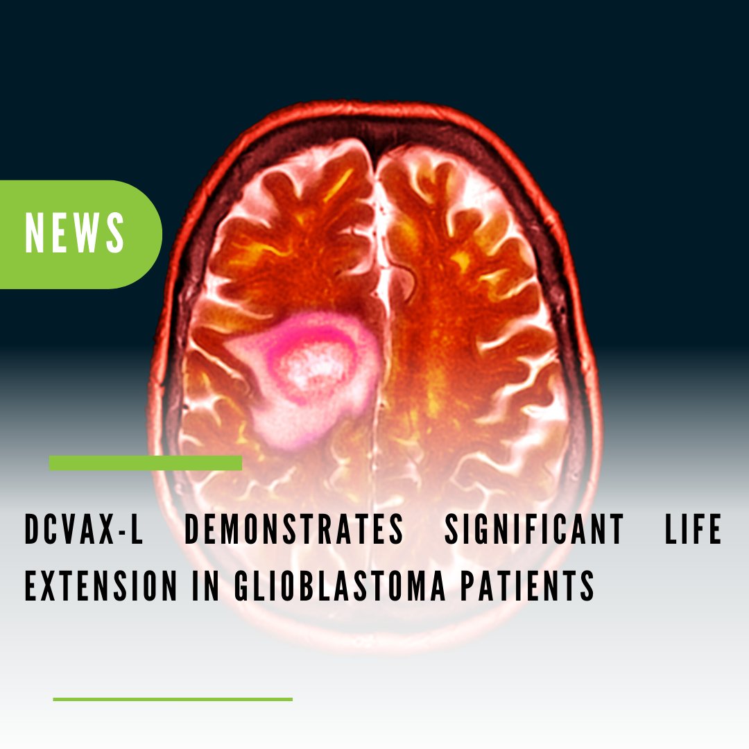 In a groundbreaking phase III clinical trial, DCVax-L, an innovative treatment, has exhibited the potential to significantly prolong the lives of individuals grappling with both new and recurrent glioblastoma. 

Learn more at ecs.page.link/4fxLv

#GBM #clinicaltrial