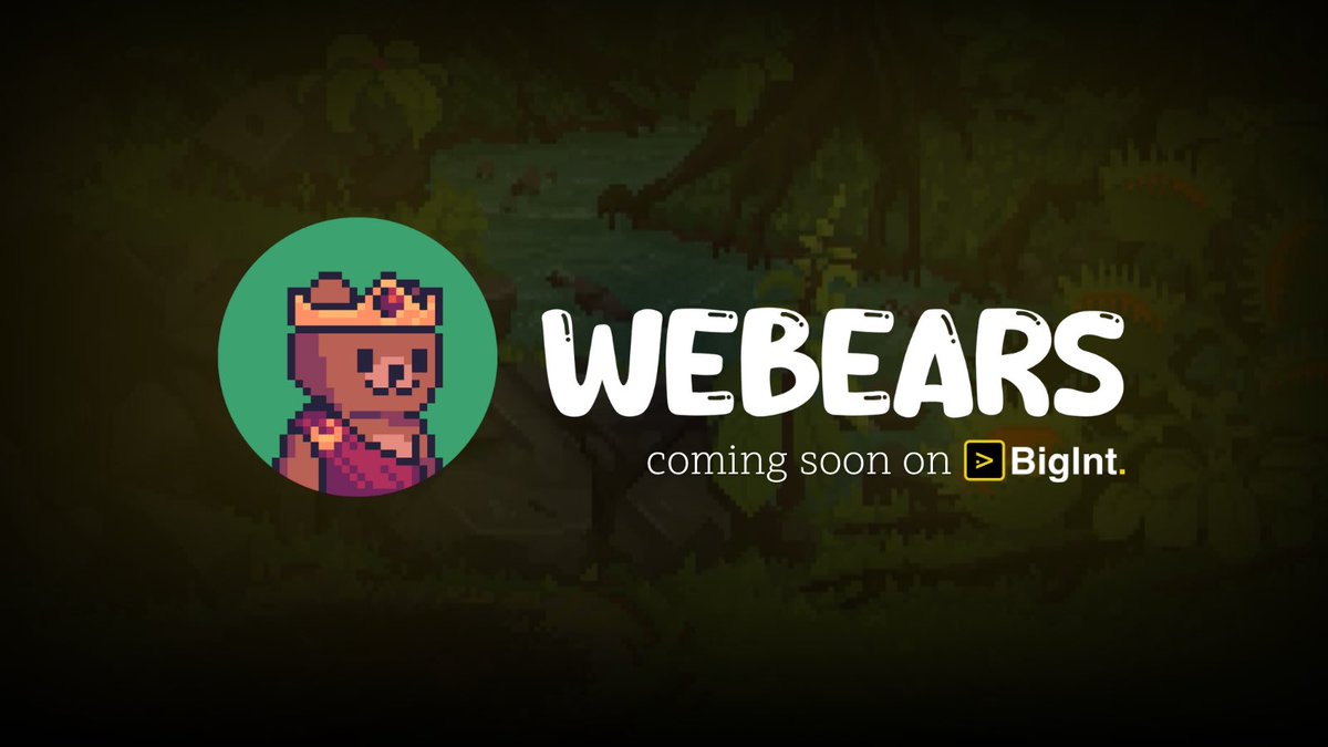 Get ready for <a href="/WeBearsNFT/">WeBears</a>, the second NFT collection to be launched on BigInt.

Mint details will be revealed soon 🟡⚫️
#zkSync
