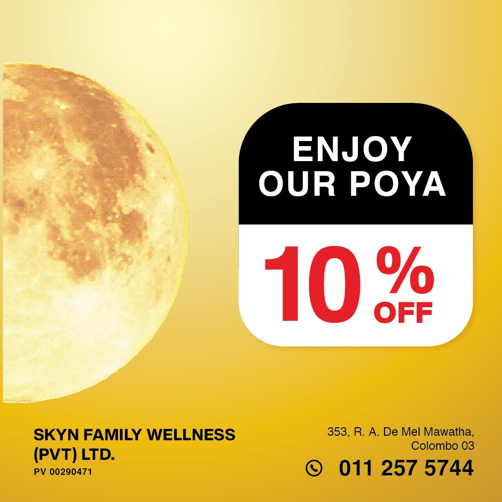 𝗛𝗮𝘃𝗲 𝗮 𝗙𝗮𝗯𝘂𝗹𝗼𝘂𝘀 𝗟𝗼𝗻𝗴 𝗪𝗲𝗲𝗸𝗲𝗻𝗱 𝗼𝗳 𝗥𝗲𝗹𝗮𝘅𝗮𝘁𝗶𝗼𝗻 & 𝗪𝗲𝗹𝗹𝗻𝗲𝘀𝘀. 

Do pay us a visit 💆🏼‍♂️💆🏽‍♀️💆🏾

#skynfamilywellness #skyn #family #wellness #massage #massagespa #bodycare #longweekend #fypシ #foryoupage #srilanka #healthandwellness #poya