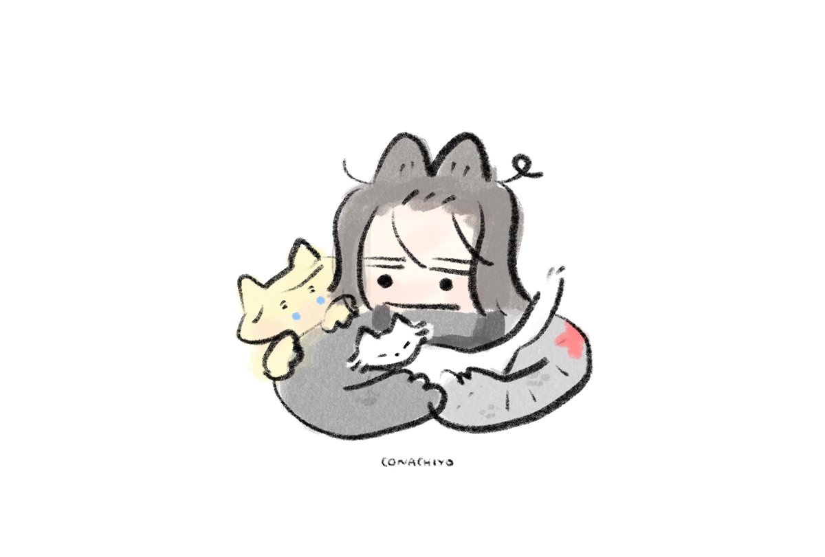 33_conachiyo_33's tweet photo. I wish all cats are safe, warm and full and loved🐱🐱🤍猫の日 https://t.co/xrttCjxGFT