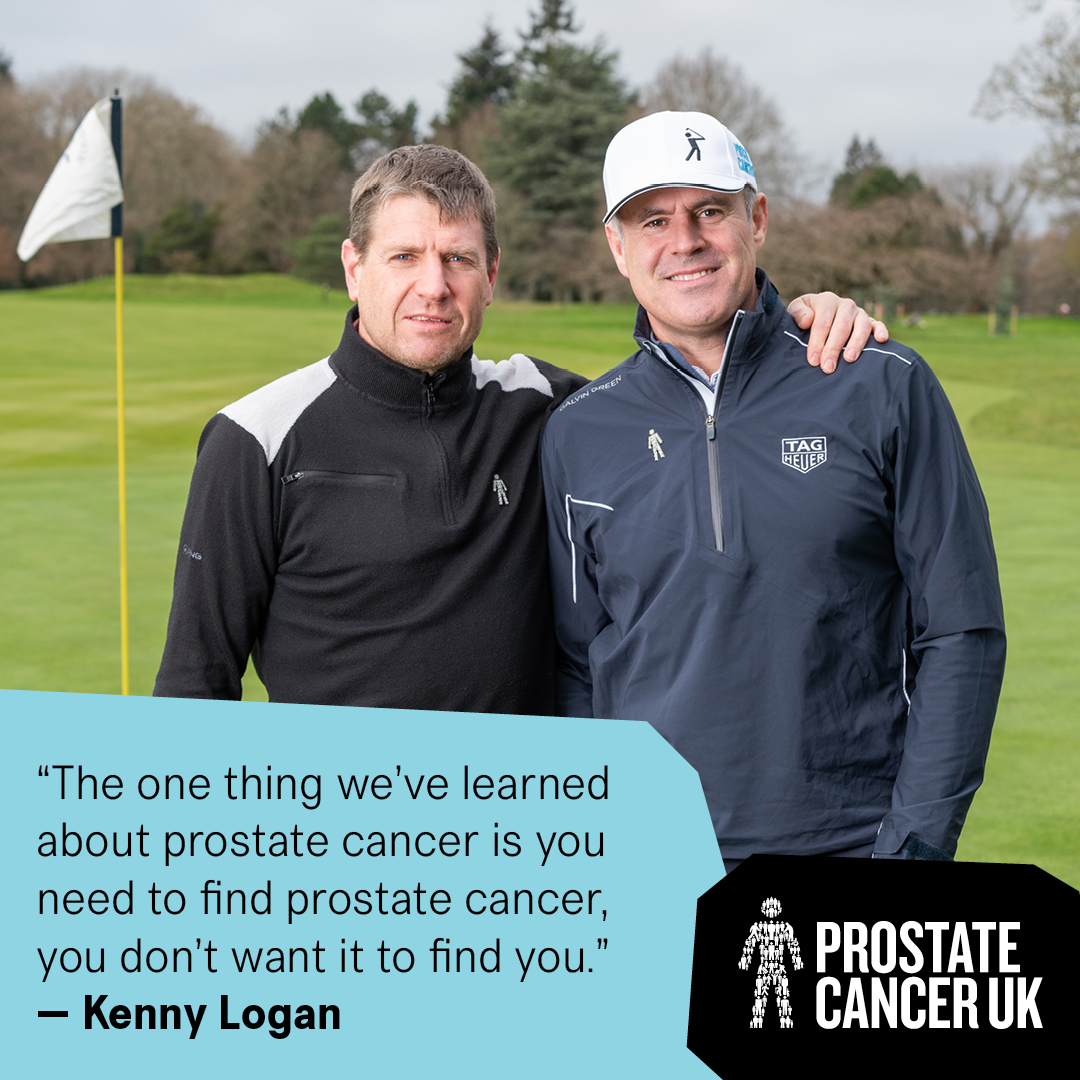 Ahead of the @SixNationsRugby this weekend, former @Scotlandteam teammates @Chick_Chalmers (left) and @KennyLogan (right) caught up to talk about their prostate cancer experiences. ➡️ Read more: bit.ly/3SMJN1t #AsOne l #SCOvENG | #GuinnessM6N