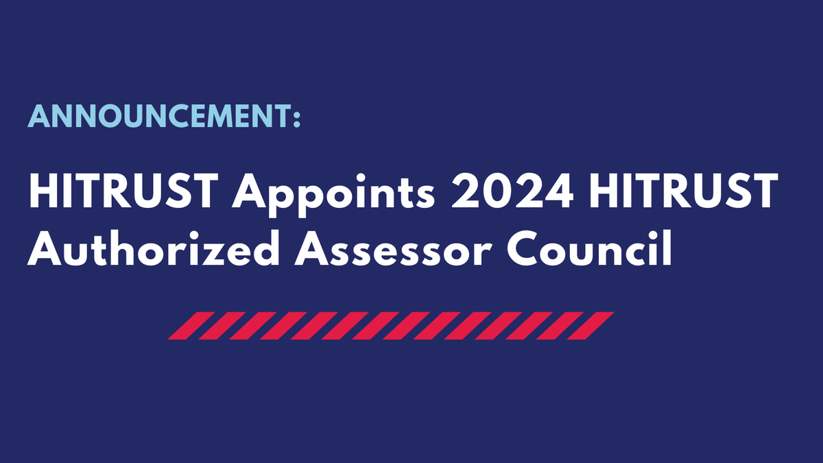Announcing the 2024 #HITRUSTAuthorizedExternalAssessor Council 
<a href="/360Advanced/">360 Advanced</a> Accorian <a href="/aligncompliance/">A-LIGN</a> <a href="/BakerTillyUS/">Baker Tilly US</a> BEYOND <a href="/ControlCase/">ControlCase</a> <a href="/coalfire/">Coalfire</a> <a href="/CroweUSA/">Crowe</a> <a href="/ecfirst/">ecfirst</a> Frazier&amp;Deeter <a href="/GrantThorntonUS/">Grant Thornton</a> <a href="/lbmcsecurity/">LBMC Cybersecurity</a> Linford <a href="/MarcumLLP/">Marcum LLP</a>  <a href="/MazarsinUS/">Mazars in US</a> <a href="/PwCUS/">PwC US</a> <a href="/Schellman/">Schellman</a> @Wipfli_LLP