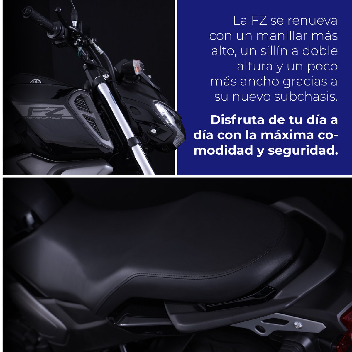 yamahacolombia's tweet photo. ¿Listo para la experiencia definitiva en dos ruedas? 🏍️ Cuéntanos cómo te pareció la nueva FZ versión 3.0 ✉
#RideEveryLife #FZ3.0 #Lanzamiento #YamahaColombia https://t.co/vEKlzj15yl
