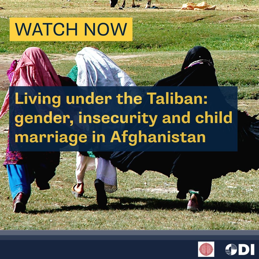 Living under the Taliban event – watch live 📺 Tune in to hear about new research with @drops_afg on how Taliban edicts are impacting the lives of women & girls, and how governments must respond: buff.ly/4bGNkHf @ayeshanorakhan @OfficialMariamS @sveto_ishoq @cait_willis