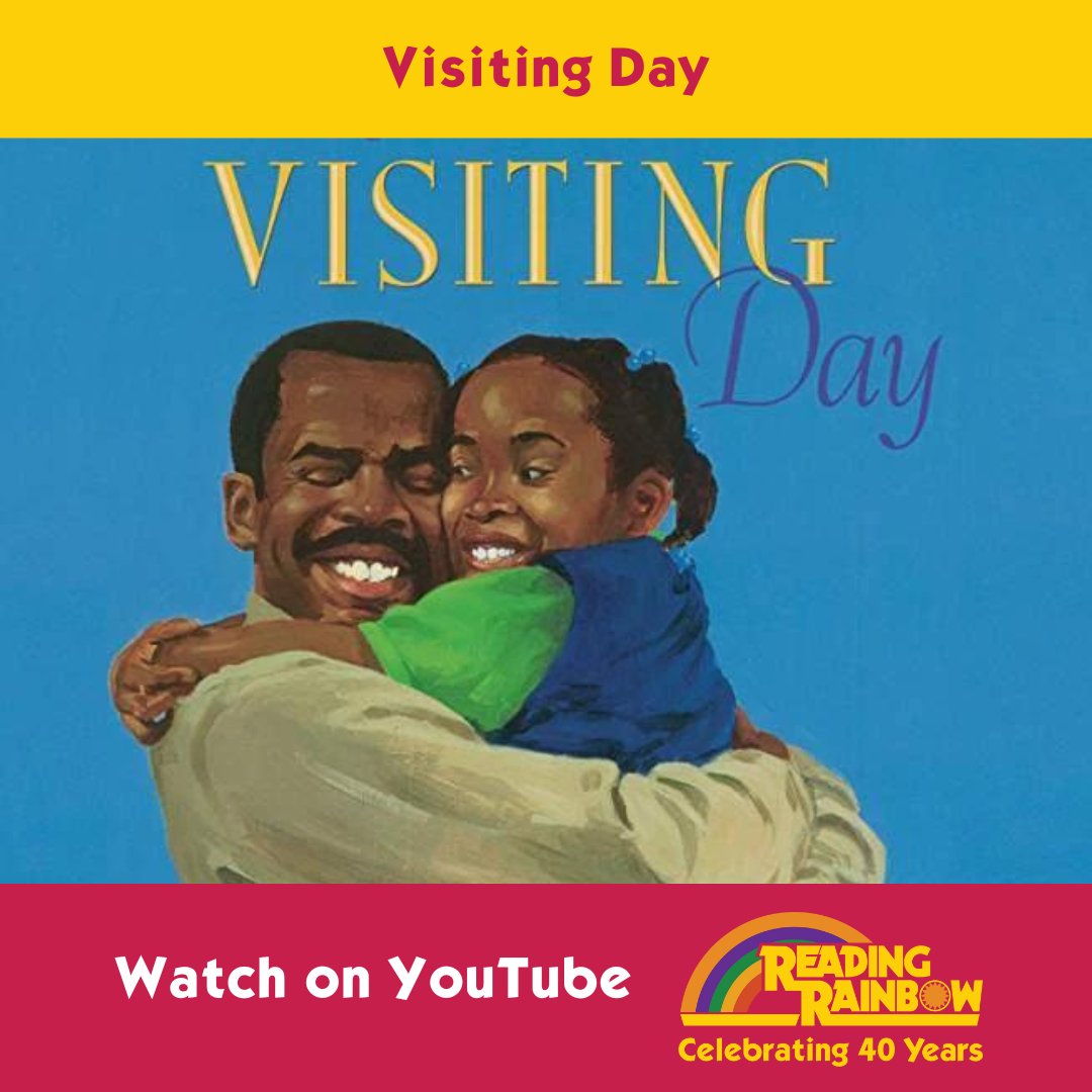 ReadingRainbow's tweet photo. This episode tackles the delicate subject of when children have a parent in prison. 📚 Alfre Woodard reads #VisitingDay, a tale about a young girl preparing to visit her father in jail on his birthday and how she and her grandmother get ready for the trip. https://t.co/hHiT3TdsZI