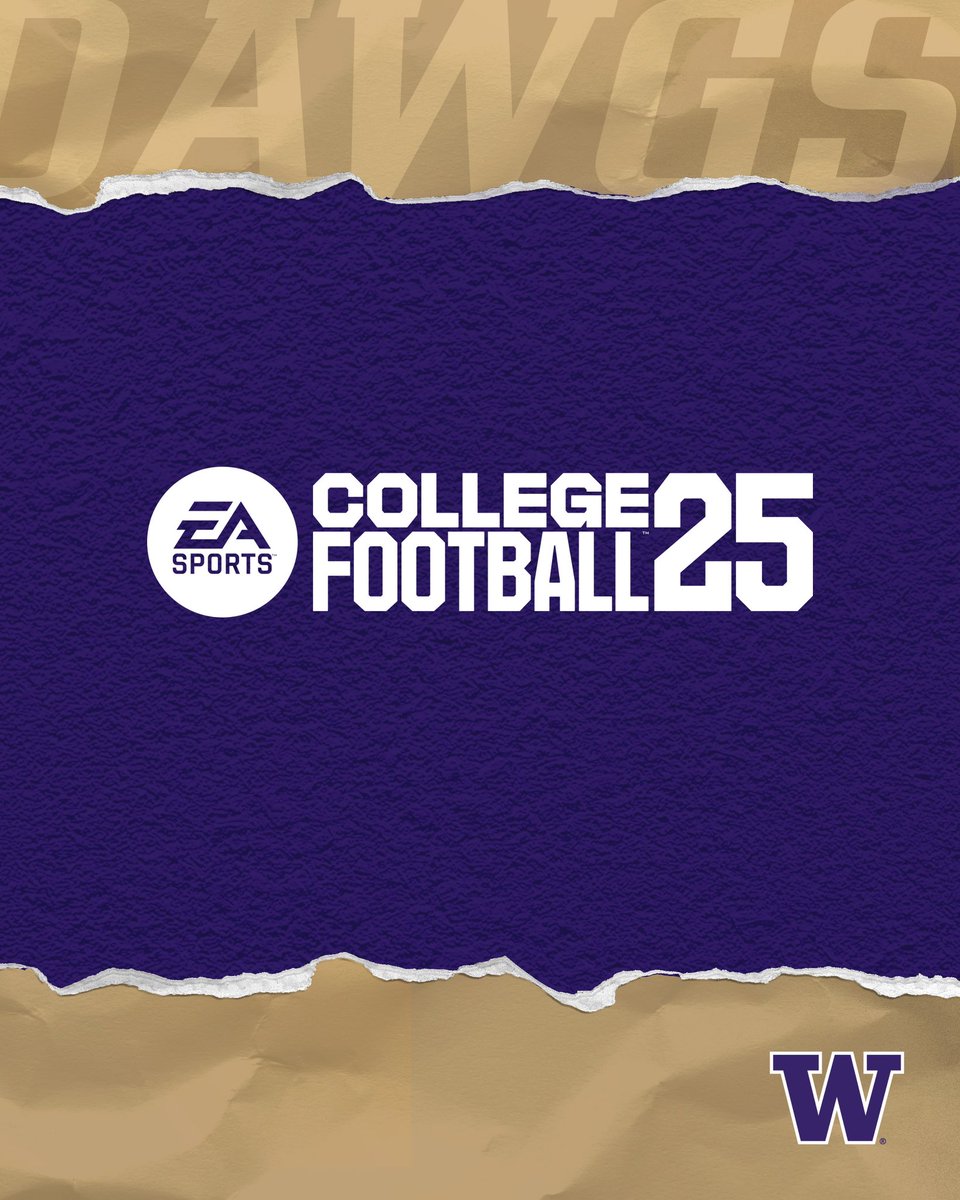 You already know we're in the game @EASPORTSCollege ☔️🎮 #CFB25 x #PurpleReign