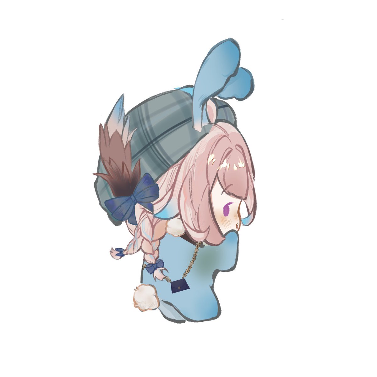 hijftry's tweet photo. byebye兎ちゃん

#itskyover #Melocopic  #YaminoArt #Palouette https://t.co/ZIzDJXKEVD