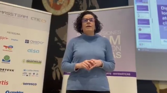seresco's tweet photo. #masterclass #MASSTEAM 

🗣️“Es una realidad que somos menos mujeres en profesiones #STEAM, pero también es una realidad que en los equipos se necesita una diversidad que nos dé diferentes puntos de vista” 

MªJesús Santirso, Dirección Técnica Servicios Infraestructuras @seresco https://t.co/42PapG3Zg4