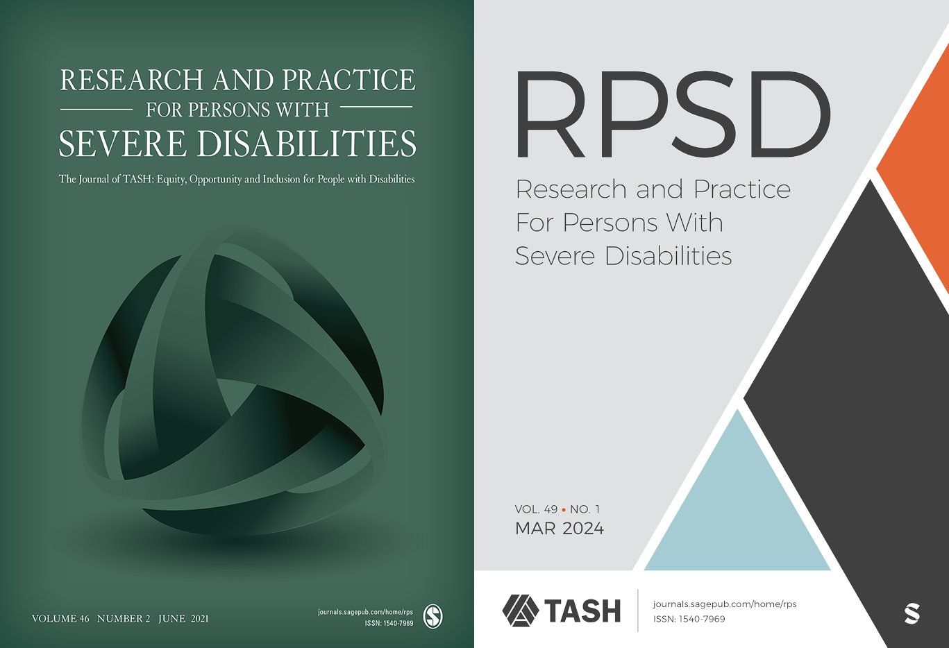 TASH on X: &ldquo;The first issue of &ldquo;Research and Practice for Persons 