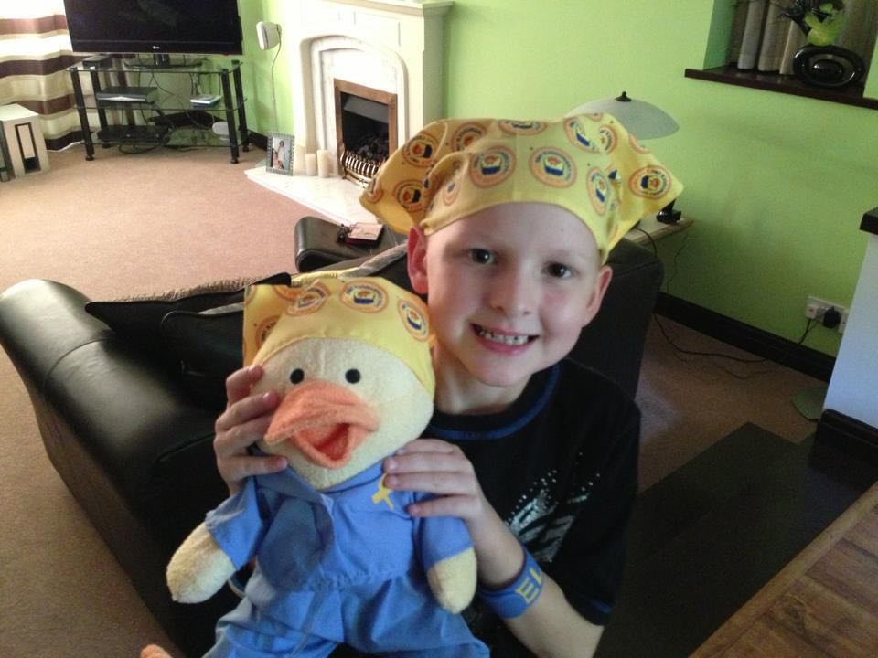 giveaduck_uk's tweet photo. 🥳🎗️ Today marks 7 years cancer free for Harry🎗️🥳
❓Did you know? Harry is the boy with Chemo Duck in the Give A Duck charity logo!
🌟 Keep shining bright Harry!
🤩 We're so proud of you.
#GiveADuck #childhoodcancer #chemoduck #endoftreatment #ourstory https://t.co/N9araAfq7g