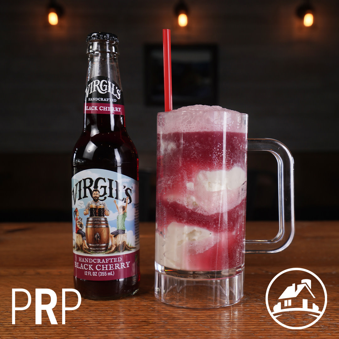 It's National Cherry Month! Farmhouse is getting the party started with their Black Cherry Ice Cream Float! Stop by for something sweet and such a delicious treat.

#nationalcherrymonth #cherry #blackcherry #icecream #icecreamfloat #cherryfloat #farmhousekitchenbbq