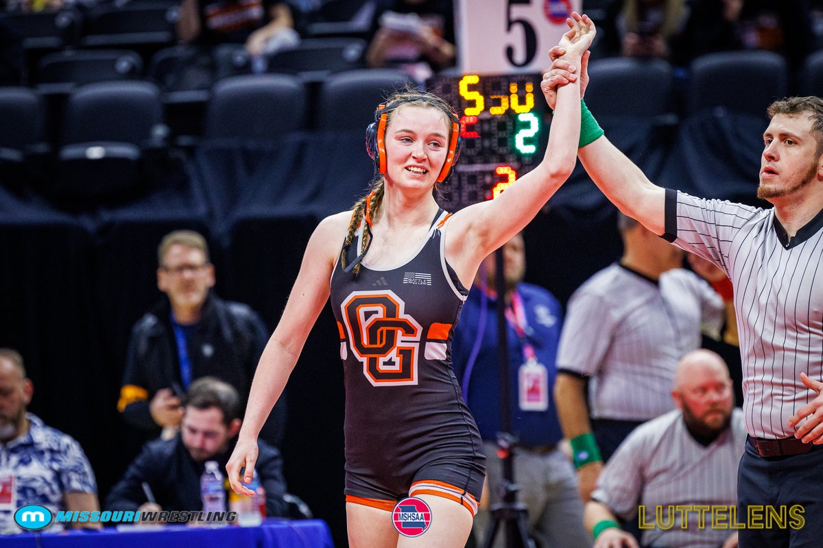 LutteLens's tweet photo. @MSHSAAOrg Ladies Class 1 Finals are set!
@missouriwrestle @KMOWrestle https://t.co/G1yp0Jaunh