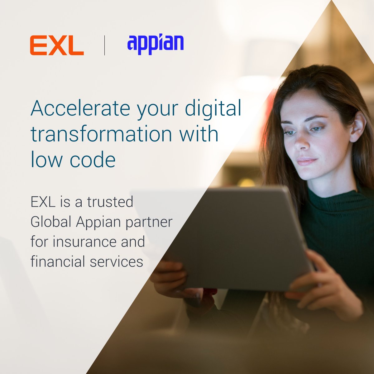 DigitalExl's tweet photo. Unleash Appian's low-code power! Seamlessly unify data, automate tasks, engage users, and optimize processes. With EXL's expertise, explore Appian's endless possibilities. Let's connect! #IntelligentAutomation #Hyperautomation #LowCode https://t.co/77wfSnWkSE https://t.co/FExjby58xs