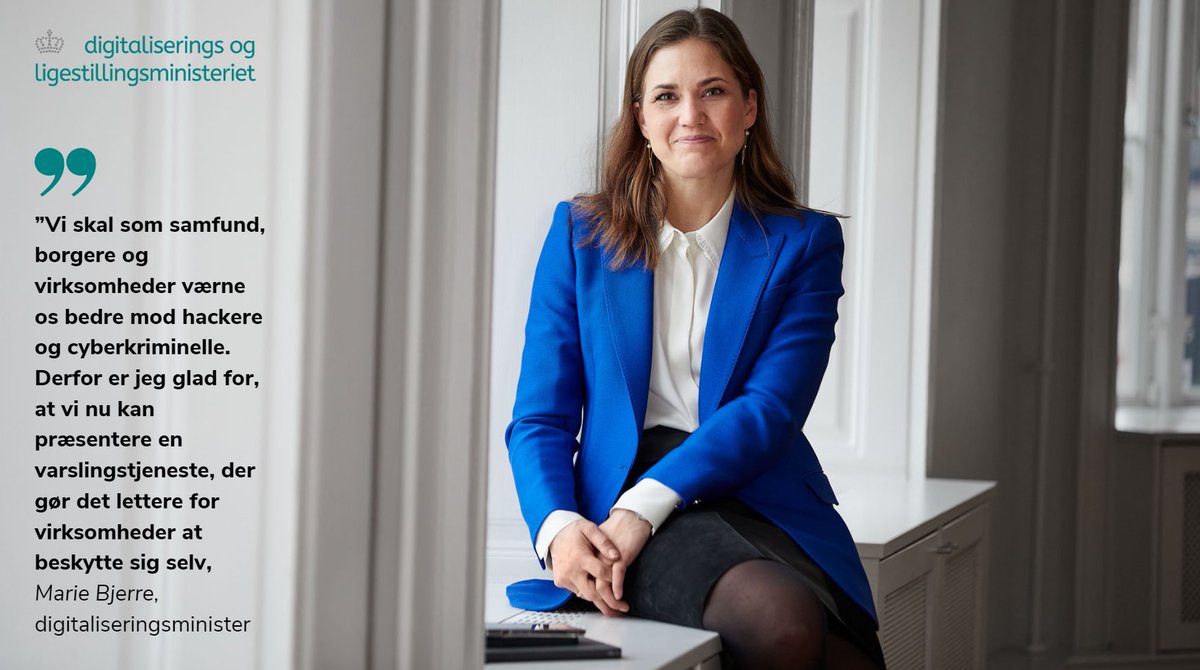Digi_ministerie's tweet photo. Fra i dag kan danske virksomheder gratis tilmelde sig en varslingstjeneste, så de hver uge modtager advarsler om digitale sårbarheder, som it-kriminelle kan udnytte til at angribe virksomheden.
Læs mere og tilmeld jer her: https://t.co/MaoFJqgB8K https://t.co/srngoeHgh8