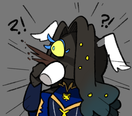 Cosmith (My OC) who makes good faces 