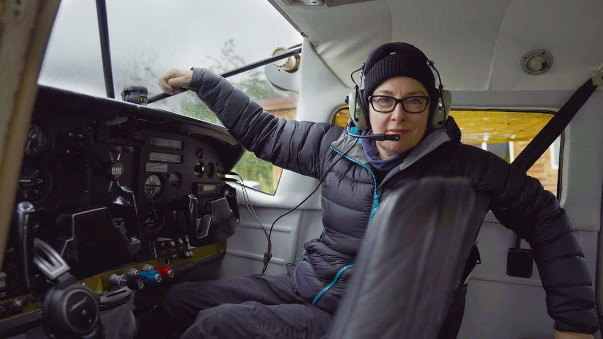 Chalkboard_TV's tweet photo. The grand finale is here! 

@sueperkins takes on the breathtaking Kennicott Glacier, a formerly-abandoned ghost town and a few extra adventures. 

Tune in to Episode 3 of Sue Perkins: Lost in Alaska, Friday, 9pm on @channel5_tv. https://t.co/esqL9snavl