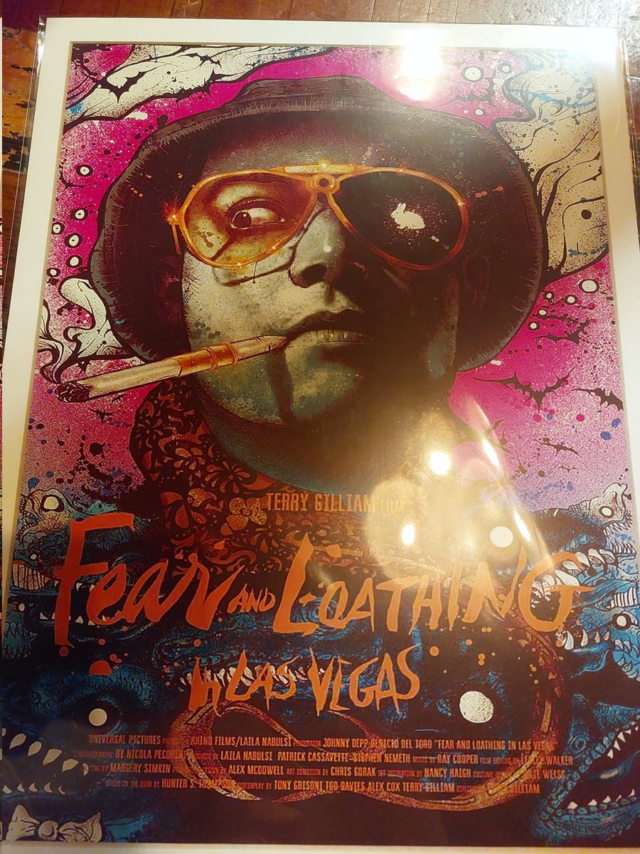 Happened upon this today in #Afflecks 
So obviously it fell into my hands .

#JohnnyDepp 
#FearandLoathinginLasVegas