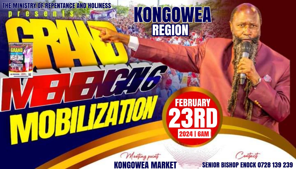 KongoweaMain's tweet photo. Kongowea Region storming The Busiest Kongowea market with Menengai 6 Announcement 

Welcome All https://t.co/UQoxcABUiP