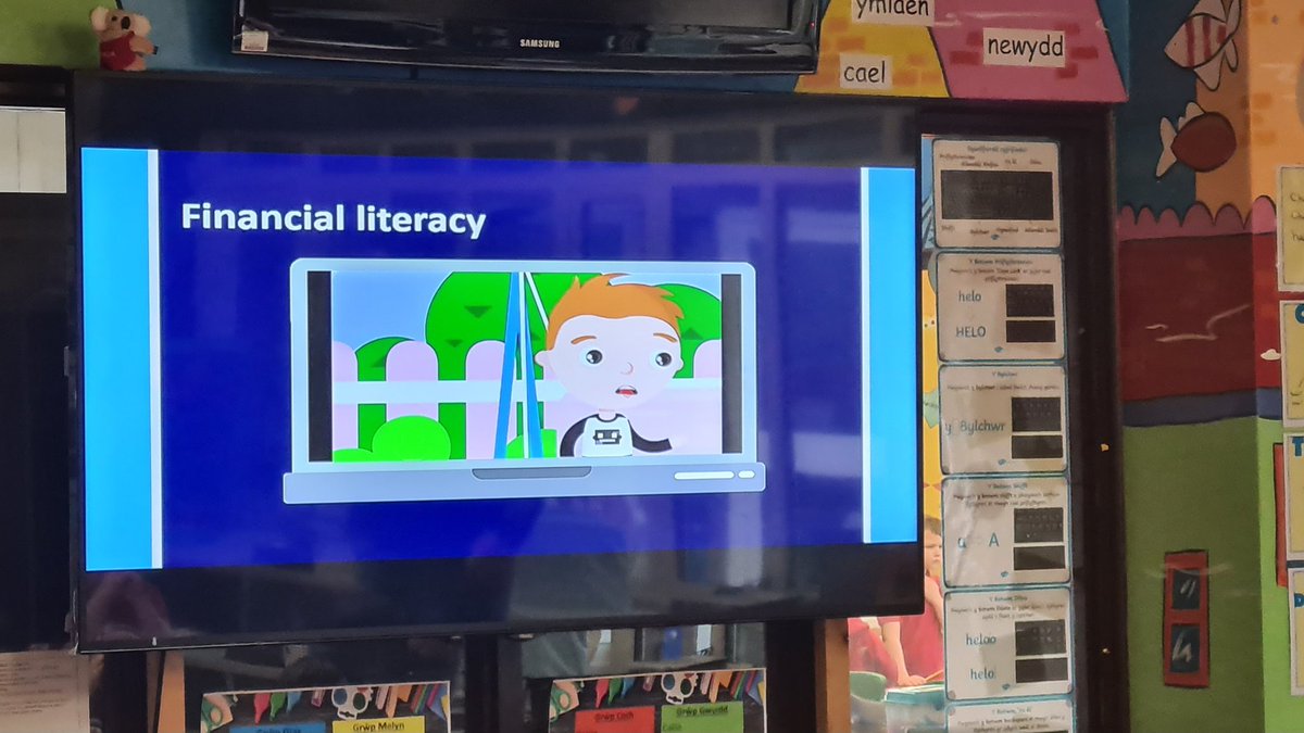 Diolch i Fanc Nationwide am ymweld â ni heddiw. Cafodd Blwyddyn 3 a 4 amser gwych yn dysgu am arian, cynilo a bod yn ddiogel gyda data personol.

💰 🪙  💳 

Thank you to Nationwide Bank for visiting today.Yr 3 and 4 had a great time learning about money.