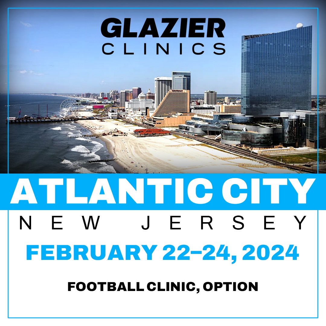 Fired up to be 🗣️ at @GlazierClinics in AC: Friday: 8:30am 30 Rapid-Fire Game Planning Ideas Panel Saturday: 8:30am Hybrid 3-4 base/personnel 9:45am Hybrid 3-4 Pressure Package 11:00am 10 years of Contrarian Football by the Numbers