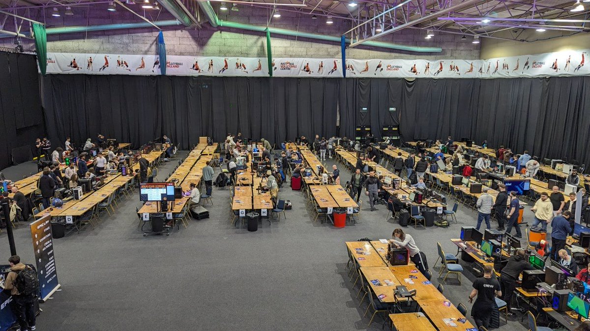 𝗪𝗘'𝗥𝗘 𝗔𝗧 𝗘𝗣𝗜𝗖!

We're just setting up our area and getting ready for action!

Can you spot us?

<a href="/EPICLAN/">EPIC.LAN UK Gaming & Esports Events</a>
#epic41