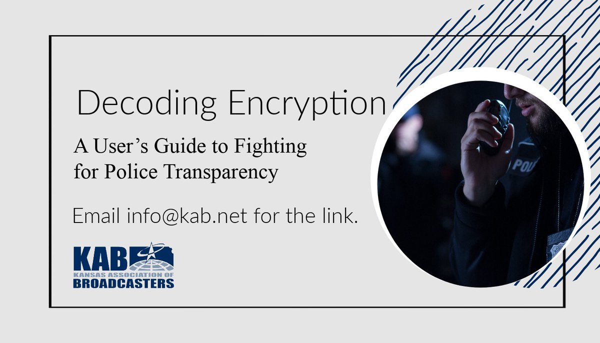 🚨 Journalists, if you missed our Decoding Encryption: A User’s Guide to Fighting for Police Transparency webinar, you can view the recording online! Thank you to Dan Shelley @MurrowNYC for leading this important conversation. Email us at info@kab.net for the link.