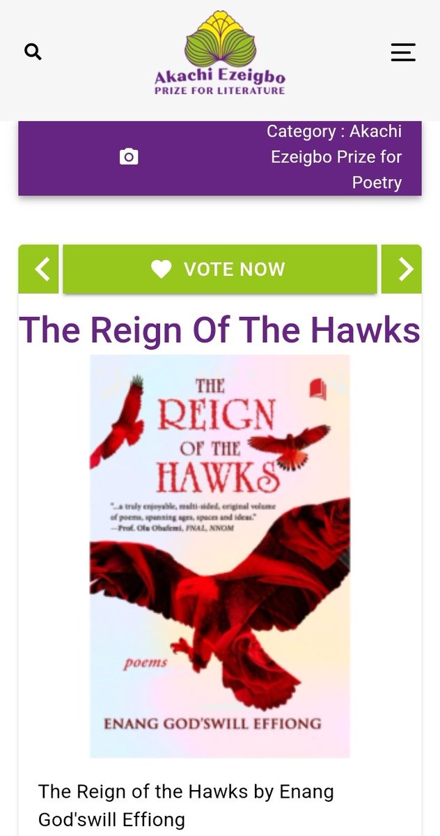 librettopublish's tweet photo. Announcement: Cast Your Vote for the Best Literary Books of the Akachi Ezeigbo Prize for Literature 2024!

We are thrilled to announce that three captivating books published by us have been nominated for a prestigious literary award. These nominations are a testament to the https://t.co/Hk0xB3mj0F