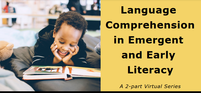 sst10's tweet photo. Our 2 part virtual series on Language Comprehension in Emergent and Early Literacy begins tomorrow at 9:00! https://t.co/QaQchlQedQ