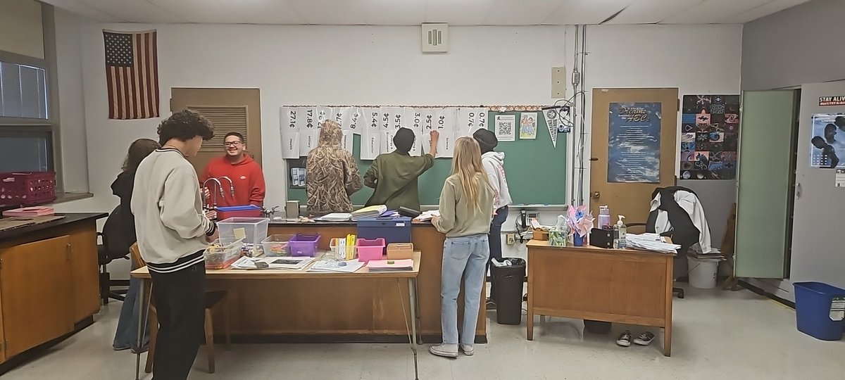 KamczycMs's tweet photo. Where are your tax dollars going?  2nd period Sr Math can tell you!  Congrats to the winners of the competition! https://t.co/7VPegJioDu