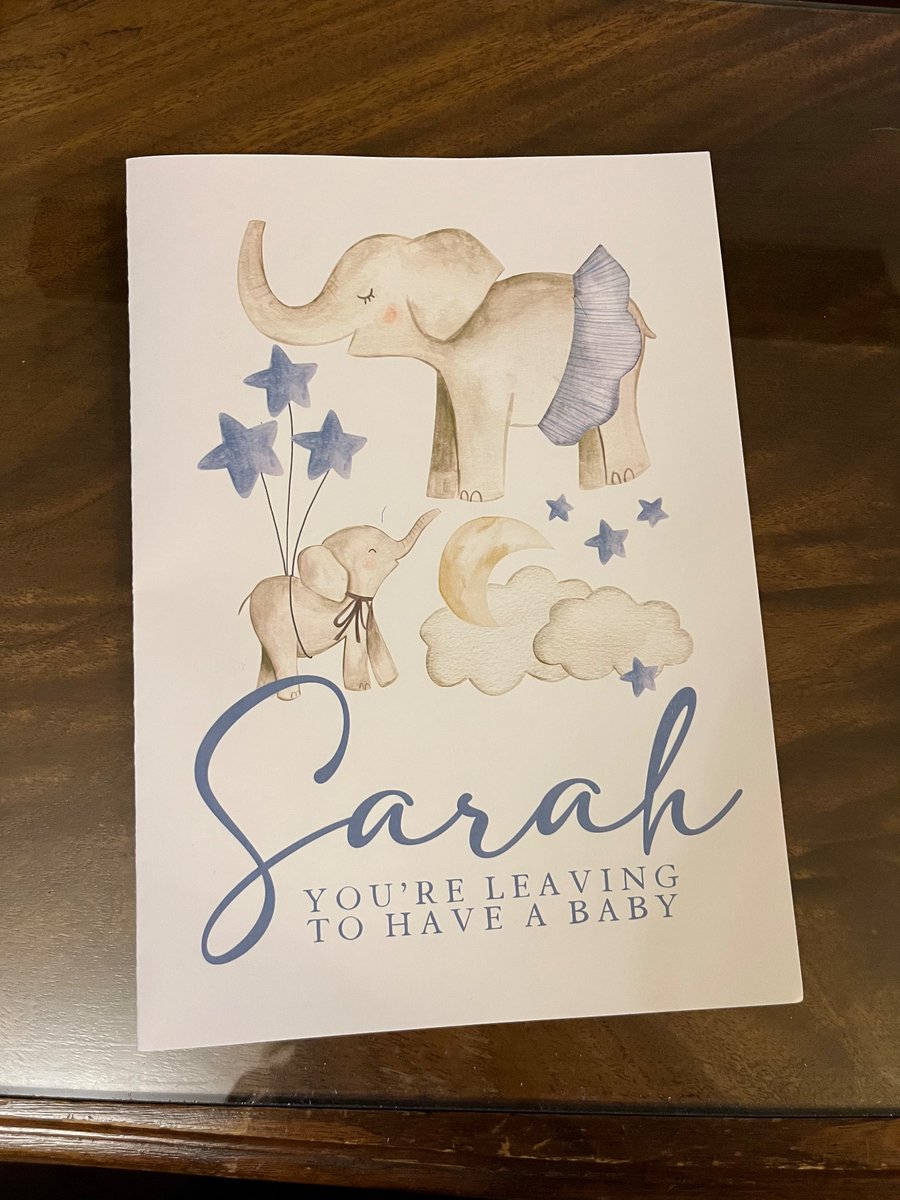 Lovely send off on my last day. Guess the baby really is coming soon then! See you all again next year <a href="/DudleyGroupNHS/">The Dudley Group</a> <a href="/DudleyDiabEndo/">Jane Dale</a>