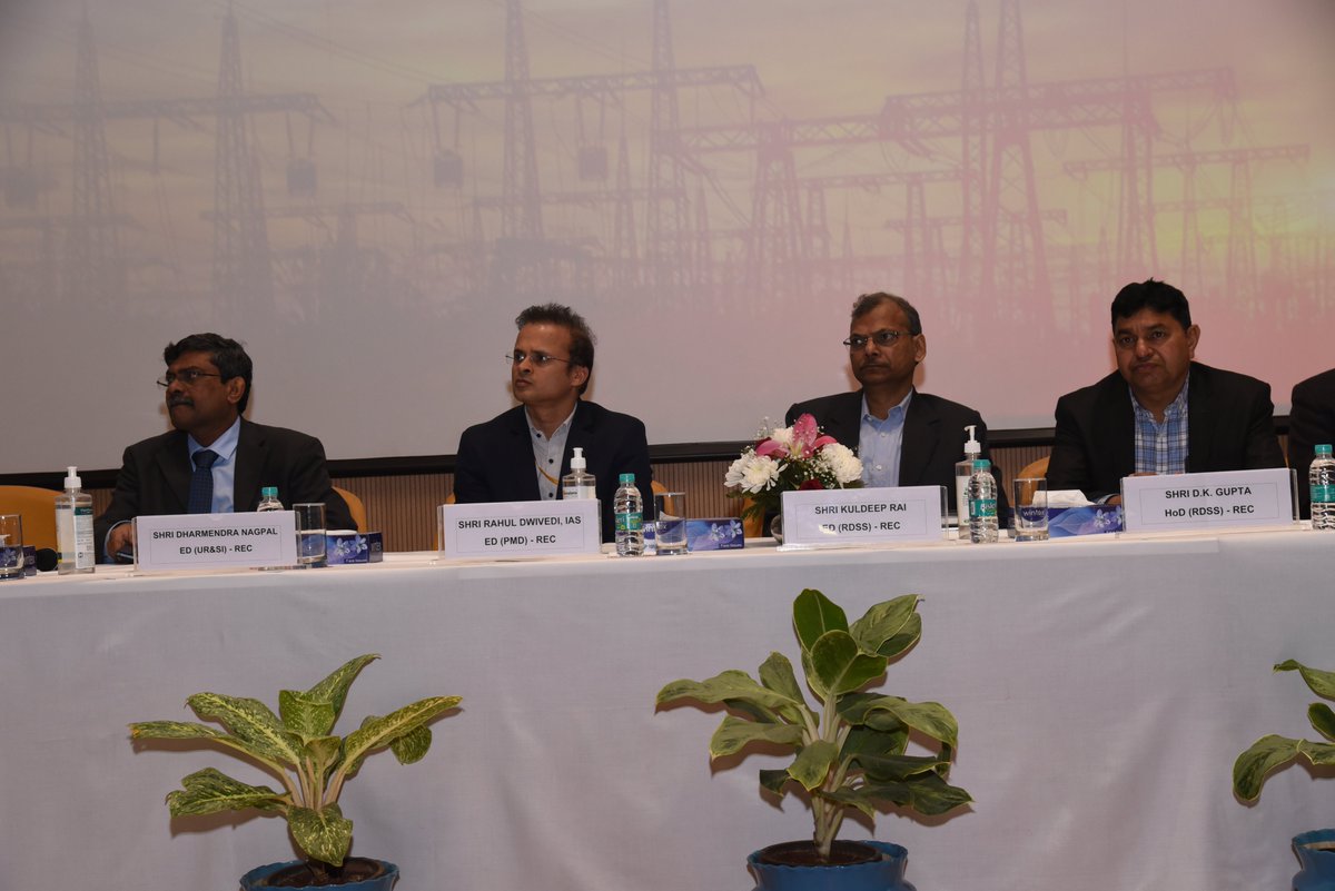 RECLindia's tweet image. The one-day workshop and discussion on Integrated Digital Platform for Power Distribution Sector held at the REC Corporate Office, Gurugram was a great success.

More than 200 participants from #DISCOMs, PMAs, REC-TPQMAs, PFC, and relevant stakeholders physically participated in…