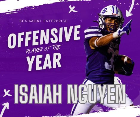 PNG Indians (@pnghsfootball) on Twitter photo Congratulations to <a href="/IsaiahNguyen23/">Isaiah Nguyen</a> on being selected <a href="/BmtEnterprise/">Beaumont Enterprise</a> Offensive Player Of the Year
#HonorPrideTradition
#ScalpEm Congratulations to <a href="/IsaiahNguyen23/">Isaiah Nguyen</a> on being selected <a href="/BmtEnterprise/">Beaumont Enterprise</a> Offensive Player Of the Year
#HonorPrideTradition
#ScalpEm