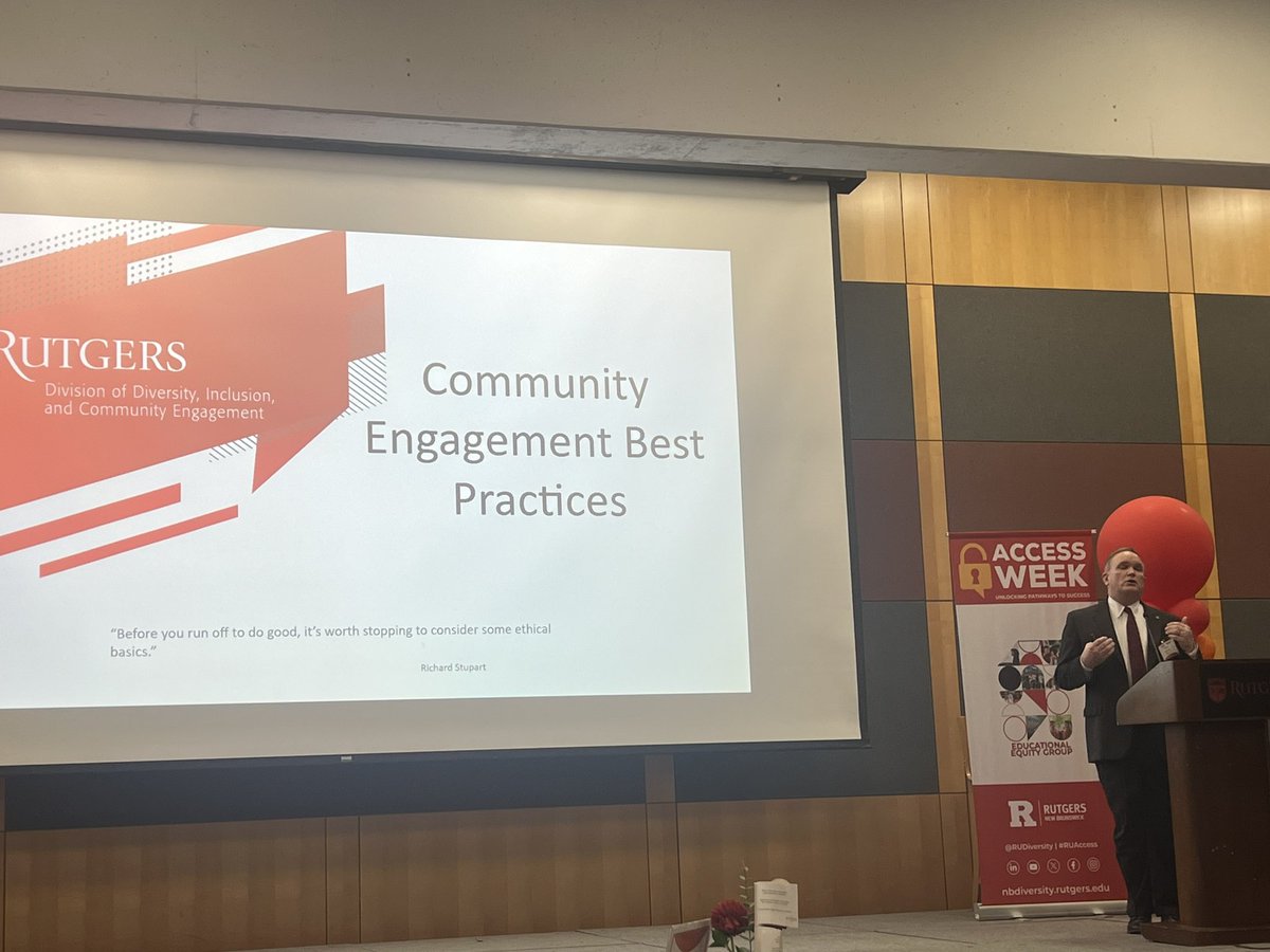 JackashaWiley's tweet image. Access Week Day 4 @RUCollab 

Dr Brian Kurisky #AccessWeek