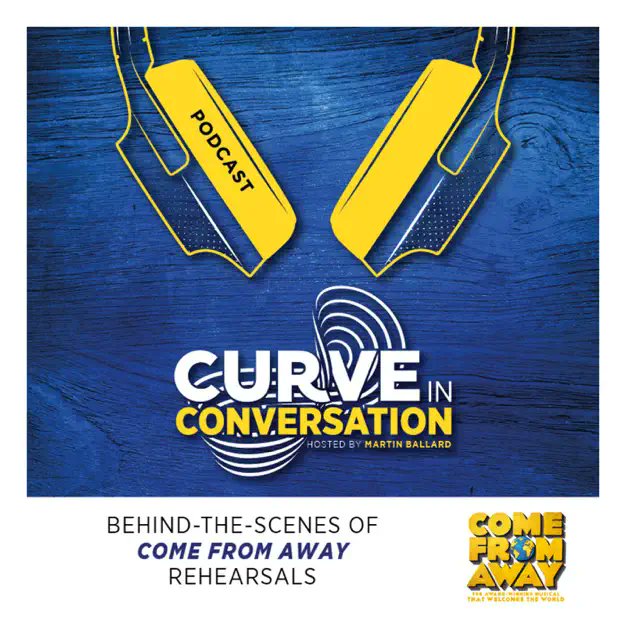 ๐๐๐ฃ๐ฅ๐๐ ๐น๐๐๐๐๐ฃ๐ (@mballardradio) on Twitter photo In this latest episode I am in the Come From Away rehearsal room to speak to cast members of this Made at <a href="/CurveLeicester/">Curve</a> co-production @SaraPoyzer <a href="/0liverJacobson/">Oliver Jacobson</a> <a href="/Amandahendrson/">Amanda Henderson</a> Nicholas Pound & <a href="/Markdugdale1/">Mark Dugdale</a>
Listen and subscribe now ๐ง๐ linktr.ee/CurveInConversโฆ In this latest episode I am in the Come From Away rehearsal room to speak to cast members of this Made at <a href="/CurveLeicester/">Curve</a> co-production @SaraPoyzer <a href="/0liverJacobson/">Oliver Jacobson</a> <a href="/Amandahendrson/">Amanda Henderson</a> Nicholas Pound & <a href="/Markdugdale1/">Mark Dugdale</a>
Listen and subscribe now ๐ง๐ linktr.ee/CurveInConversโฆ