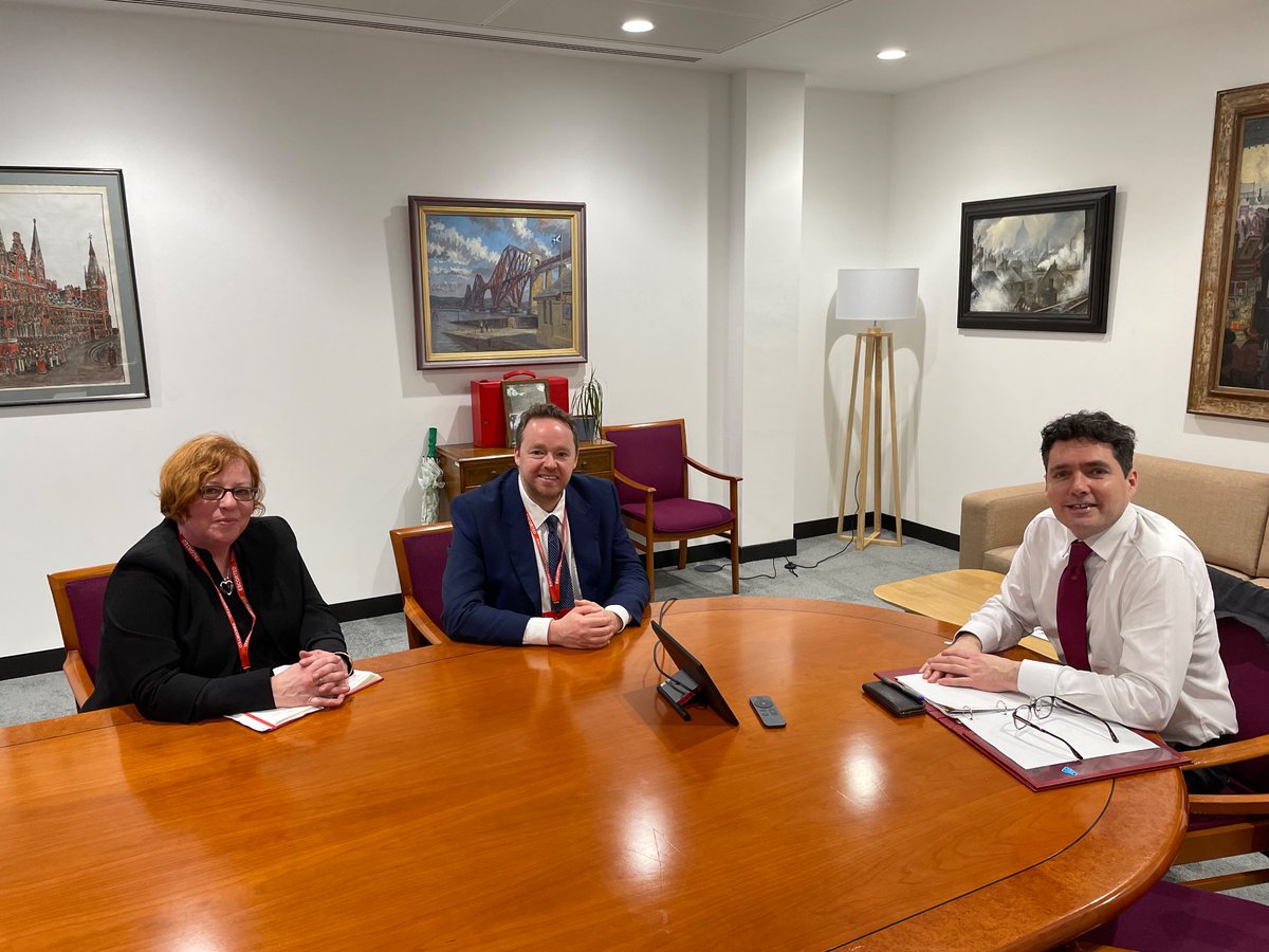 Delighted to meet yesterday with Kevin Grix and Judith Turner  <a href="/RailOmbudsman/">Rail Ombudsman</a>  to discuss their independent work supporting the rail industry to raise standards and improve services for customers