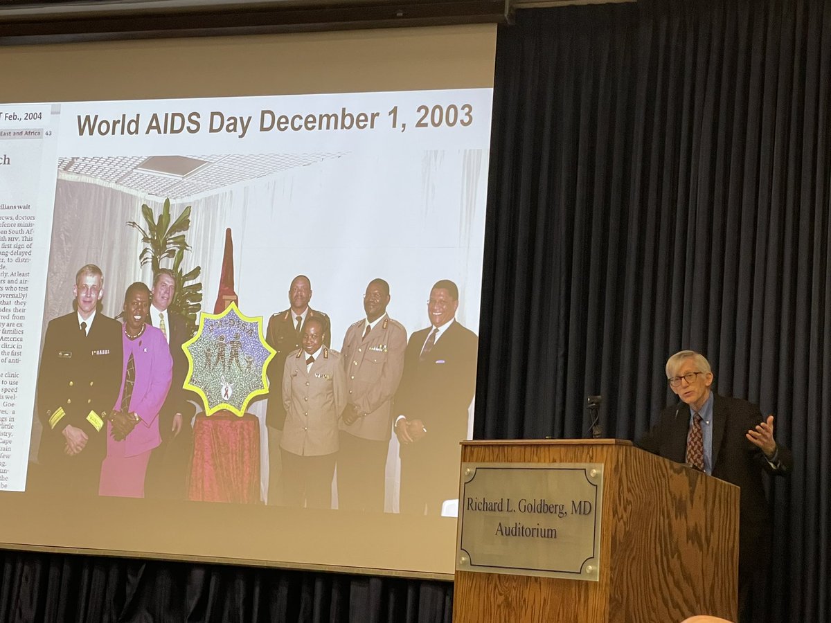 Dr Cliff Lane,Executive Director of director of NIAID /NIH describes implementation of life saving “Research” of treatment of HIV in a Reluctant South Africa 2000-2002 Medstar Georgetown Grand Rounds!