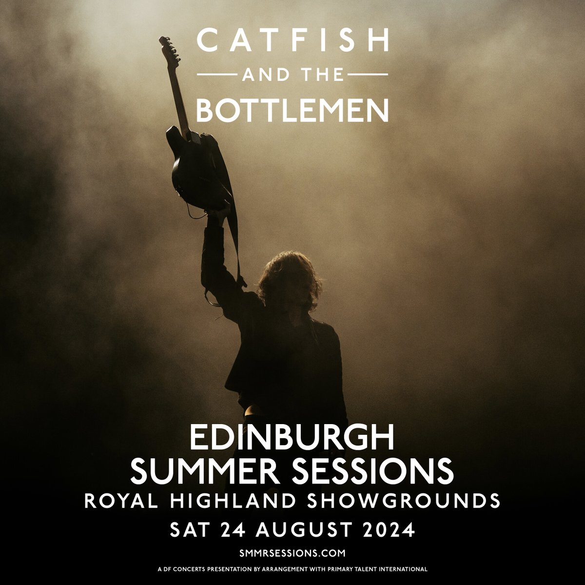 . <a href="/thebottlemen/">Catfish&theBottlemen</a> are BACK, performing live at Edinburgh Summer Sessions - Royal Highland Showgrounds on Saturday, 24th August💥

Supports to be announced...

Register for mailer presale access ⇾ smmr.se/register